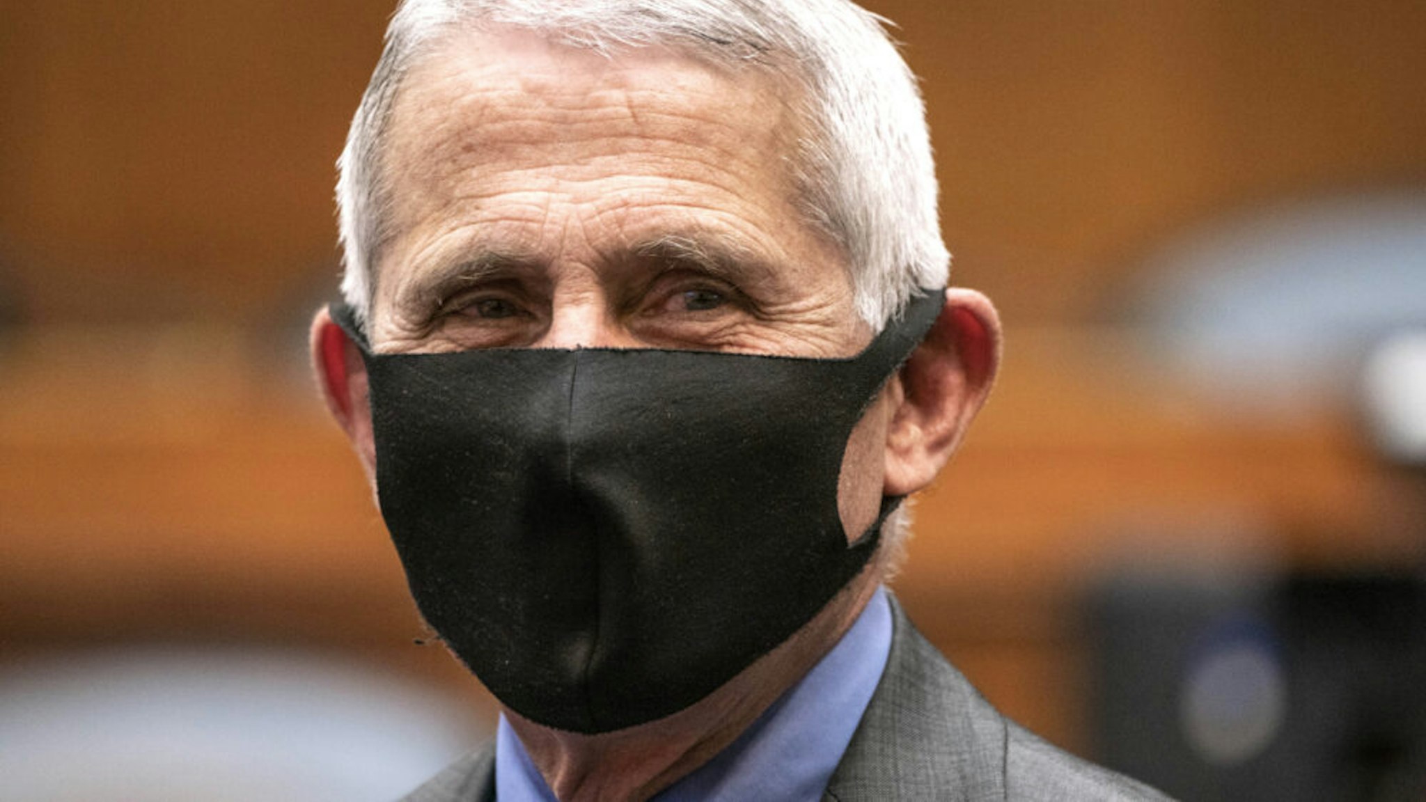 WASHINGTON, DC - JUNE 23: Anthony Fauci, director of the National Institute of Allergy and Infectious Diseases, prepares to testify before a hearing of the House Committee on Energy and Commerce on Capitol Hill on June 23, 2020 in Washington, DC. The committee is investigating the Trump administration's response to the COVID-19 pandemic.
