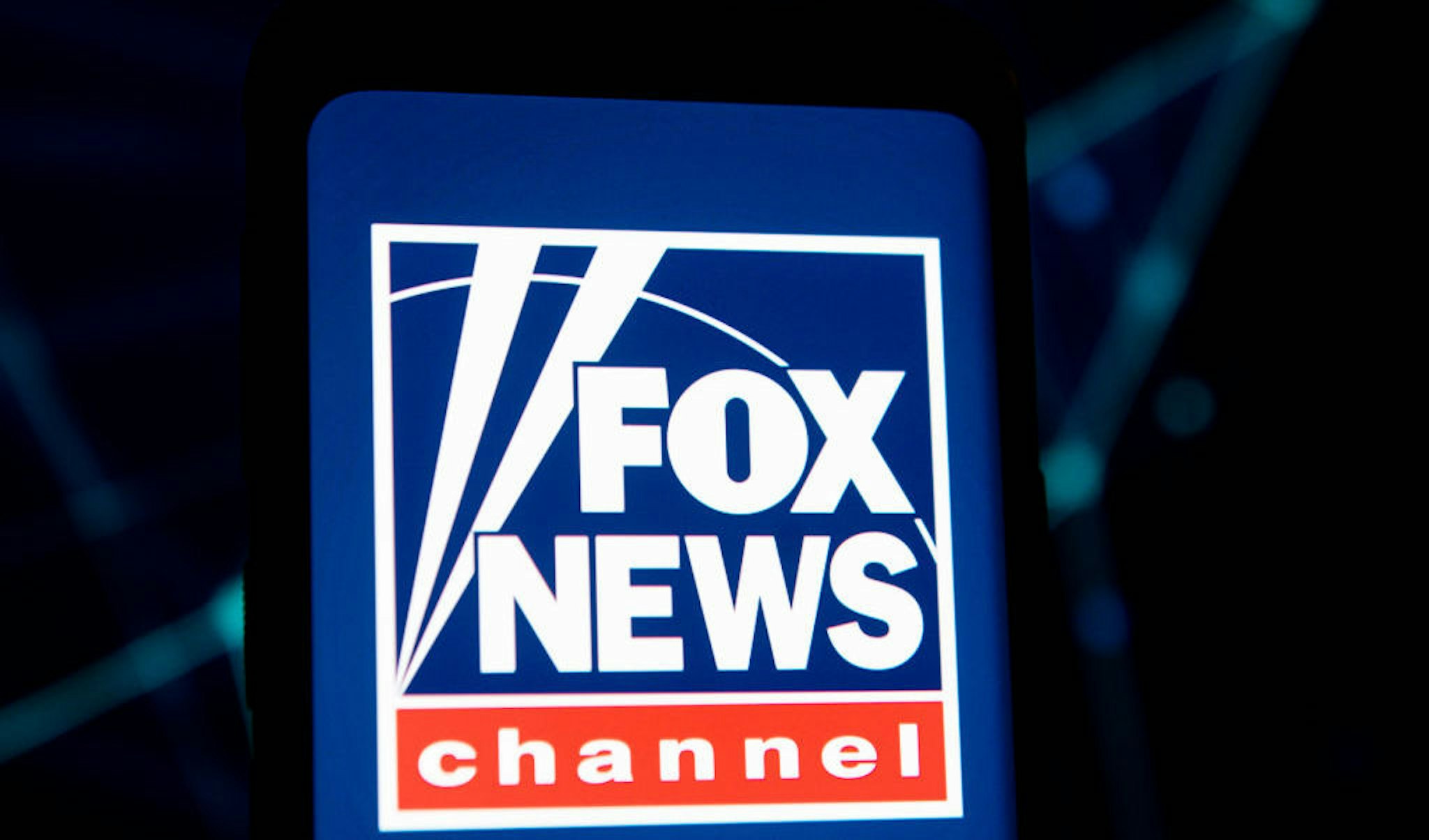 POLAND - 2020/03/23: In this photo illustration a Fox News Channel logo seen displayed on a smartphone. (Photo Illustration by Mateusz Slodkowski/SOPA Images/LightRocket via Getty Images)