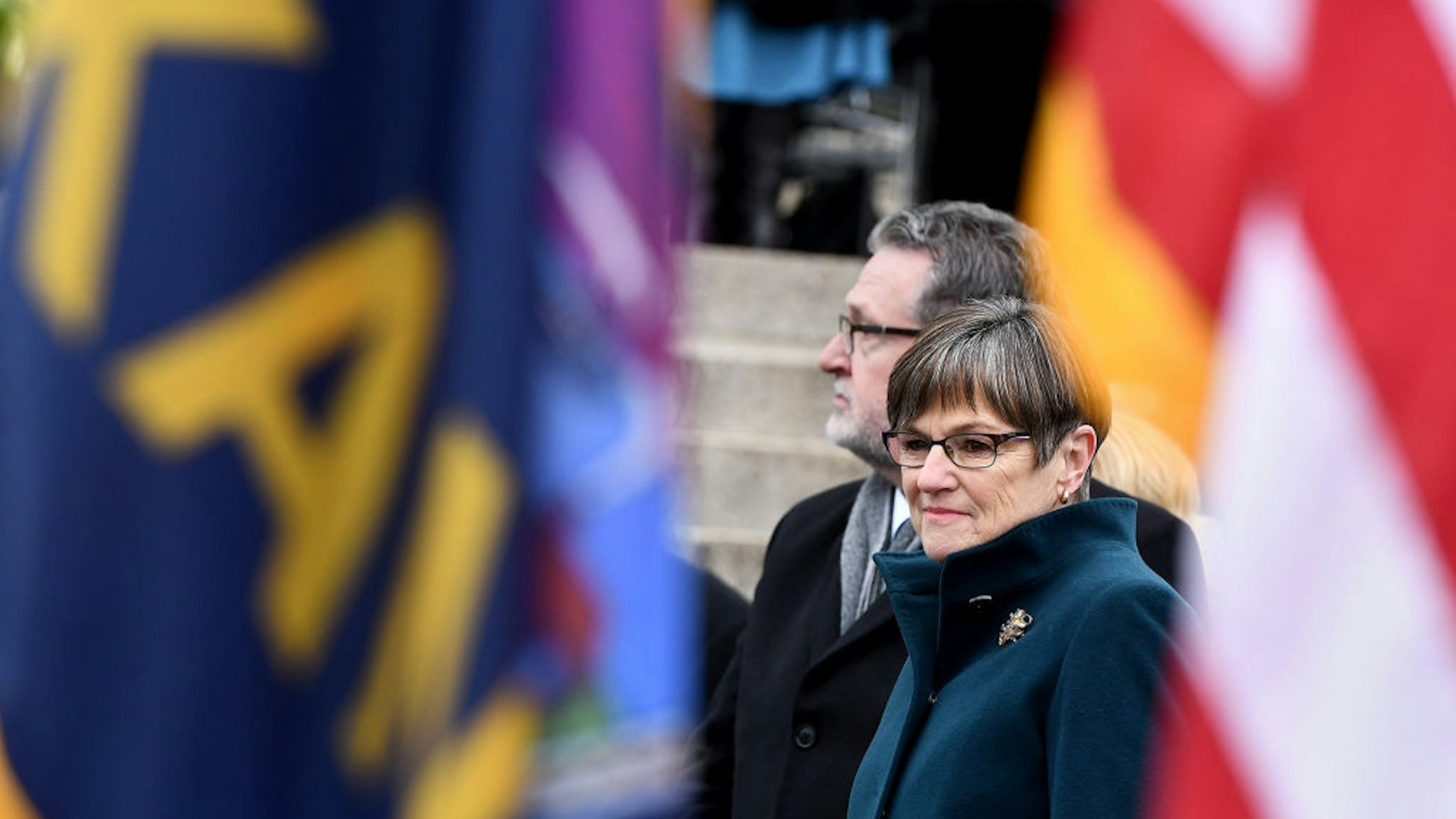 Laura Kelly sworn in as Kansas governor, promising a new chapter after partisan fights