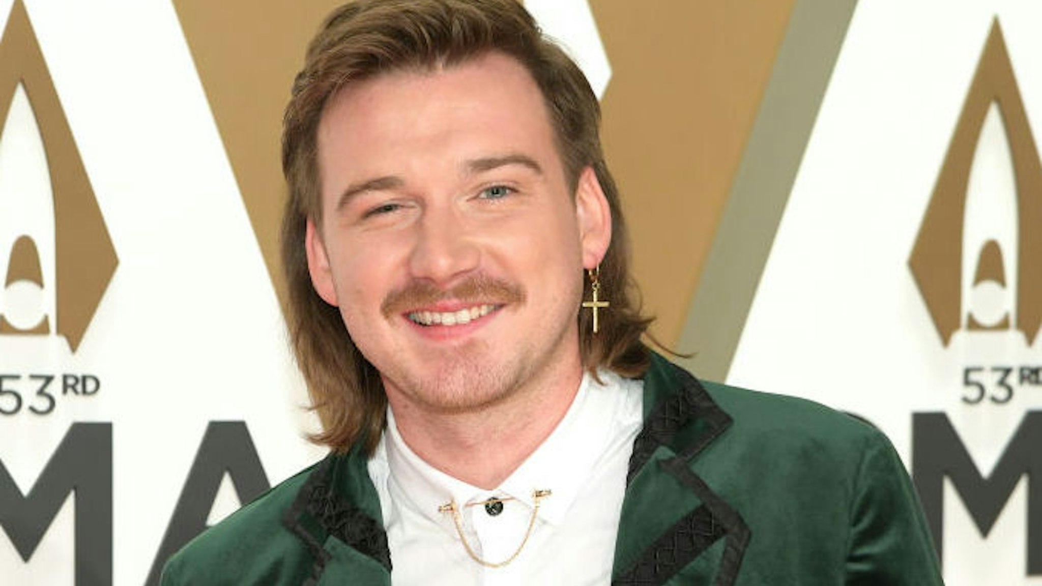 Morgan Wallen attends the 53rd annual CMA Awards at the Music City Center on November 13, 2019 in Nashville, Tennessee.