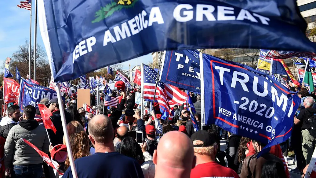 Trump Makes Appearance At ‘Million MAGA March’ In D.C.