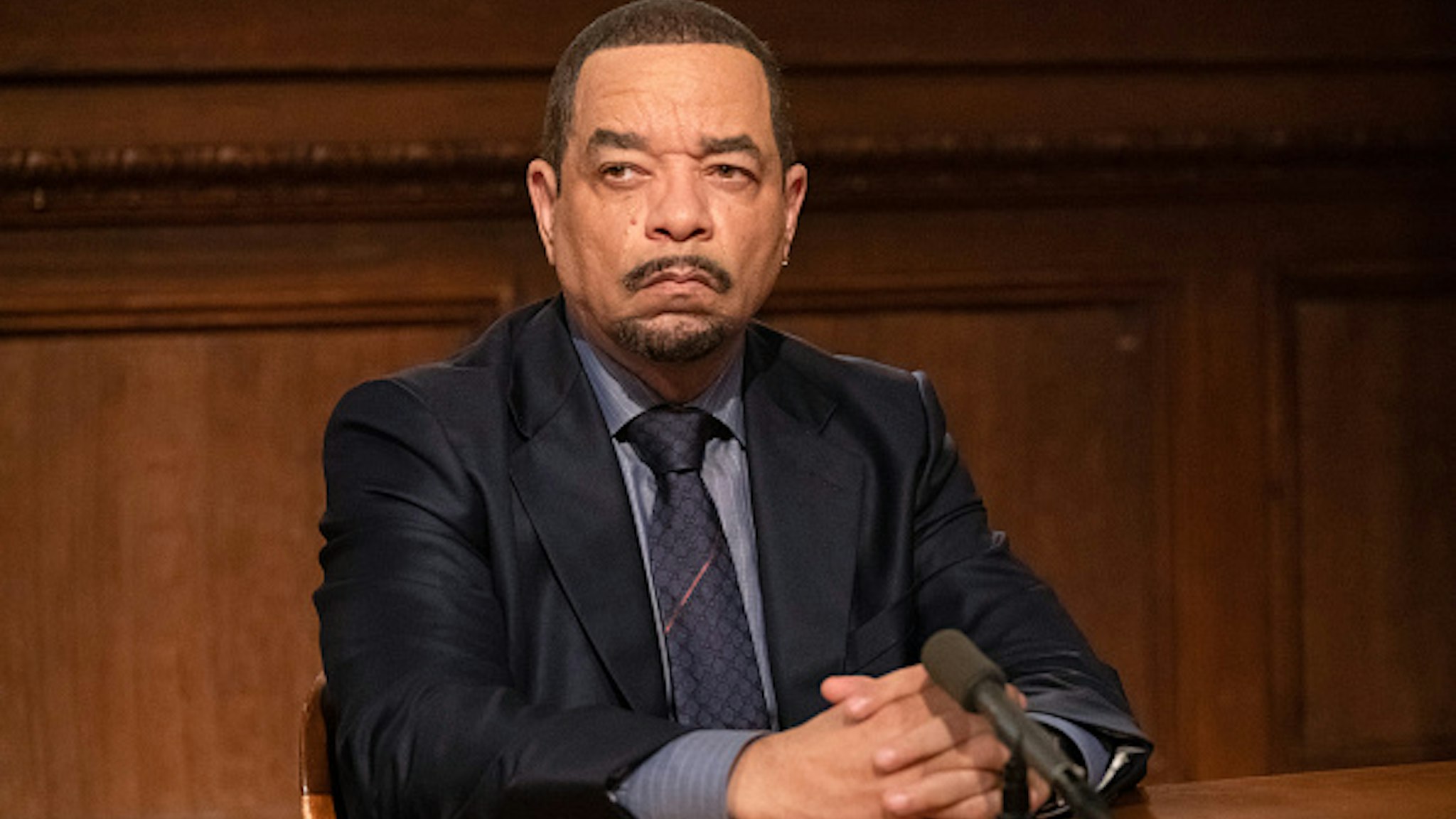 LAW &amp; ORDER: SPECIAL VICTIMS UNIT -- "Guardians and Gladiators" Episode 22003 -- Pictured: Ice T as Detective Odafin "Fin" Tutuola --
