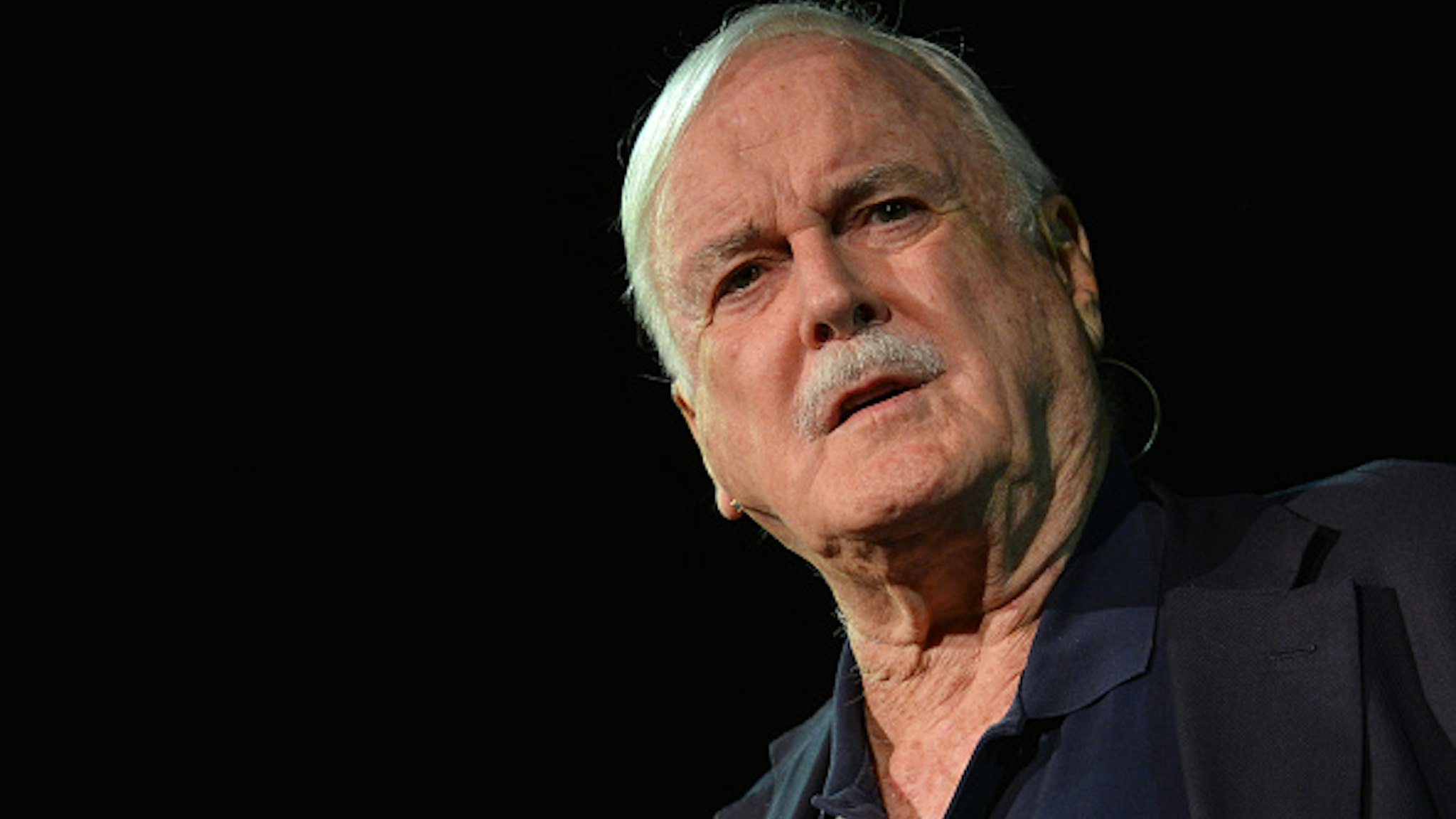 John Cleese, an English actor, comedian, screenwriter, and producer speaks at Pendulum Summit, World's Leading Business &amp; Self Empowerment Summit, in Dublin Convention Center. On Thursday, January 10, 2019, in Dublin, Ireland.