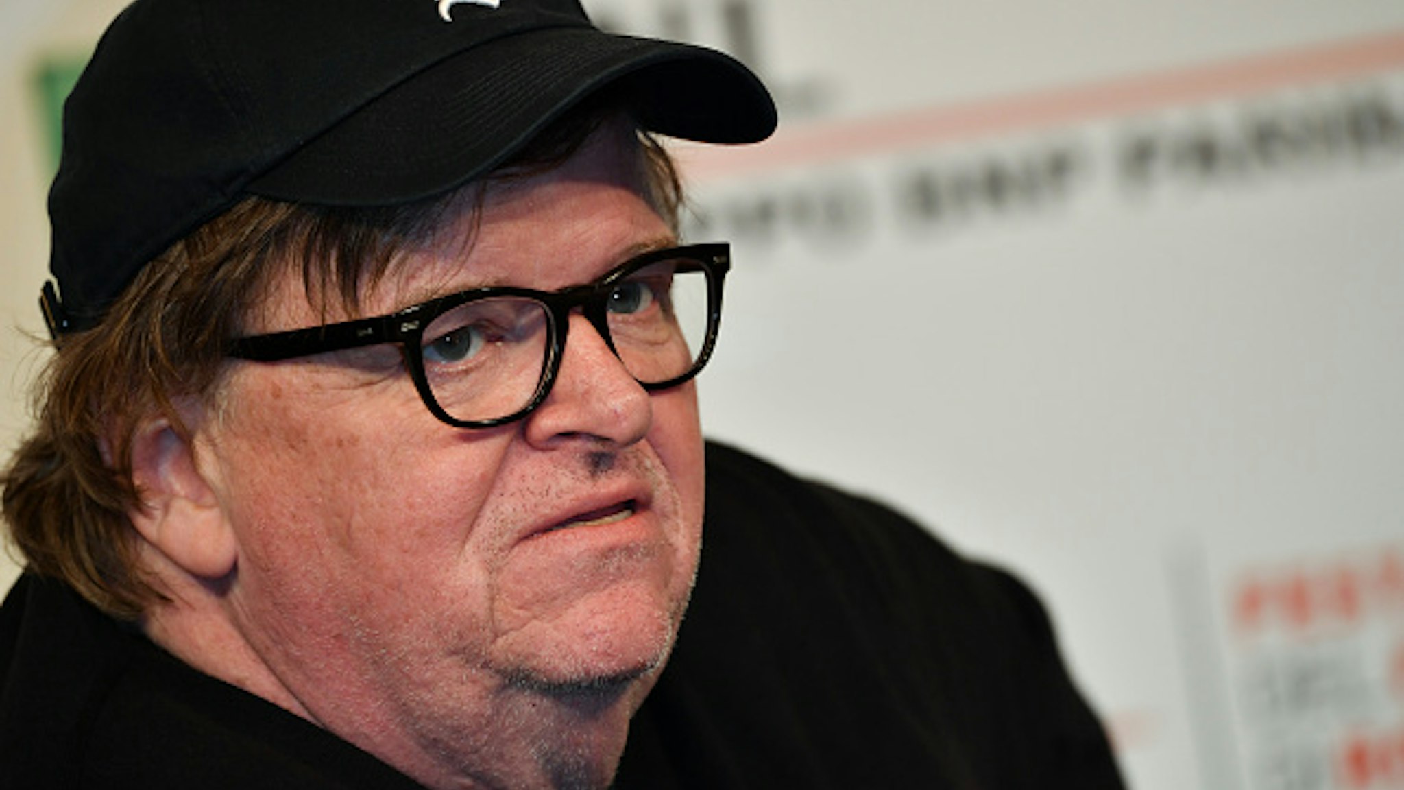 Rome Film Festival 2018, thirteenth edition. Director Michael Moore participates in a photocall during the Rome Film Festival at the Auditorium Parco della Musica. Rome, October 20th, 2018