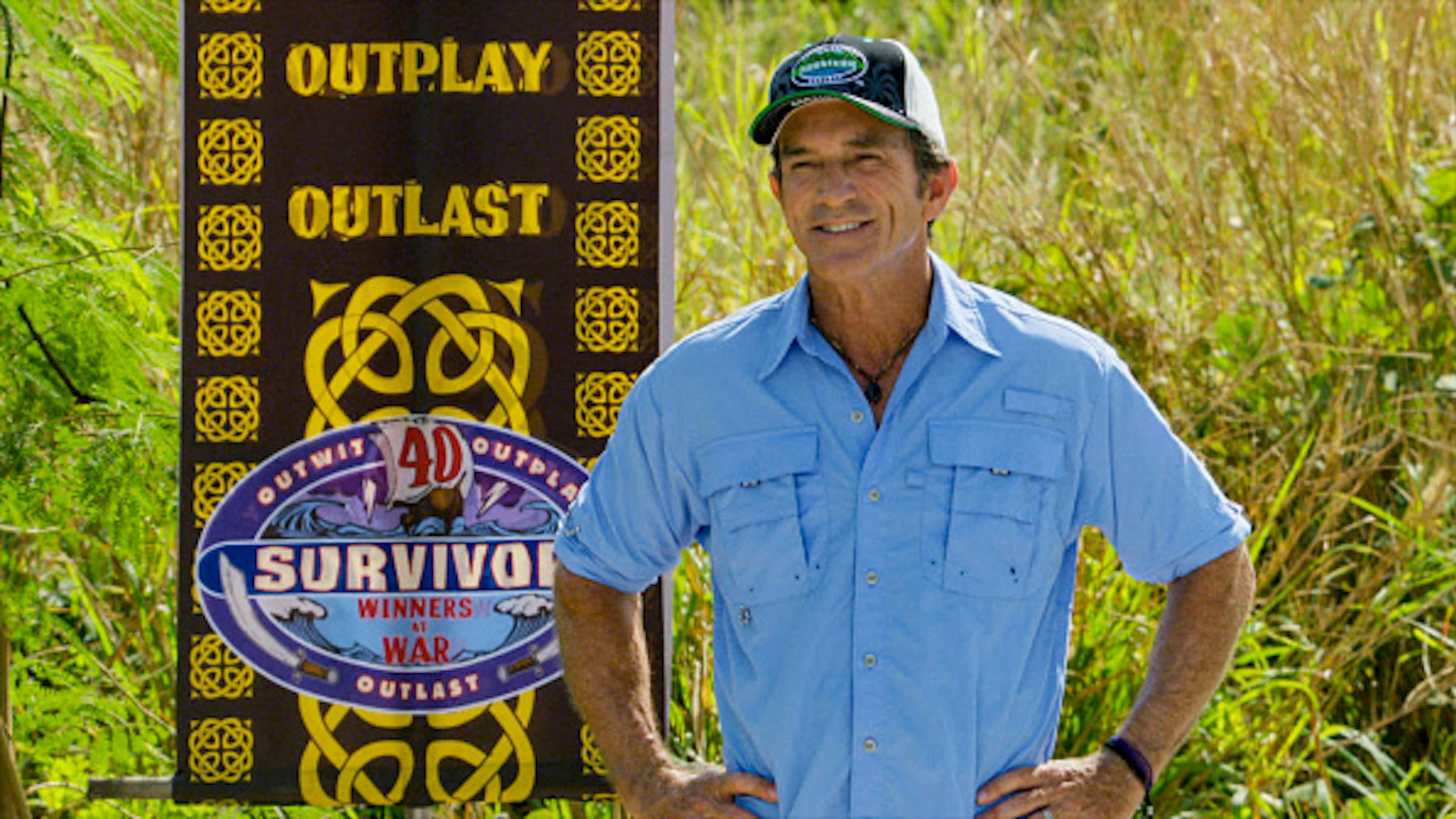 MANA ISLAND - MAY 12: "It All Boils Down to This" - Jeff Probst on the three-hour season finale episode of SURVIVOR: WINNERS AT WAR, airing Wednesday, May 13th (8:00-11:00 PM, ET/PT) on the CBS Television Network. Image is a screen grab.