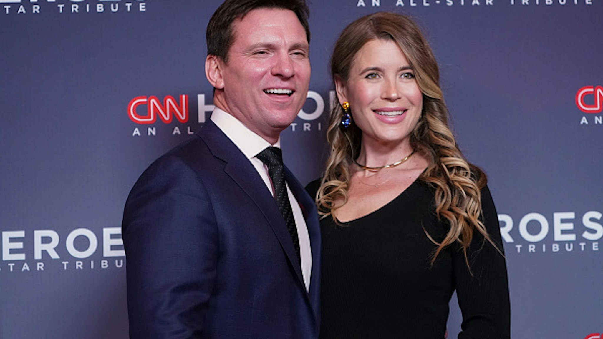 NEW YORK, NEW YORK - DECEMBER 08:: Bill Weir (L) attends the 13th Annual CNN Heroes at the American Museum of Natural History on December 08, 2019 in New York City.