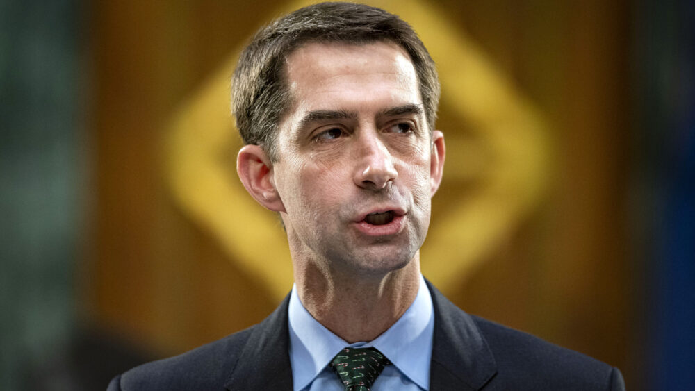 Cotton: If ‘The Last Four Years Have Been Bad For Your Family, The Worst Is Yet To Come’ If Harris Wins