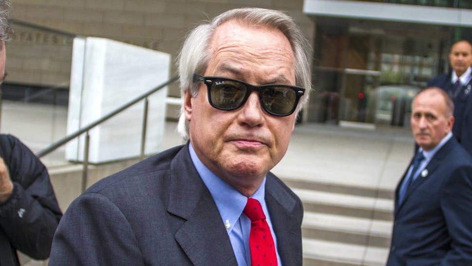 Defamation Lawsuit Against Tesla CEO Elon Musk Over Calling British Rescue Diver “‘Pedo Guy” And Rapist Begins In Los Angeles LOS ANGELES, CA - DECEMBER 03: Attorneys L. Lin Wood (C) and Mark Stephen (L) speak to the media about their client, British rescue diver Vernon Unsworth (rear), as they arrive at US District Court on December 3, 2019 in Los Angeles, California. Unsworth is suing Tesla CEO Elon Musk for defamation over calling him "Pedo Guy" and rapist.