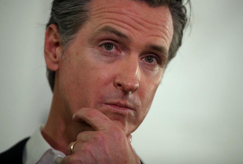 California Governor Gavin Newsom And Oakland Mayor Libby Schaaf Speak On State's Actions On Homelessness Crisis