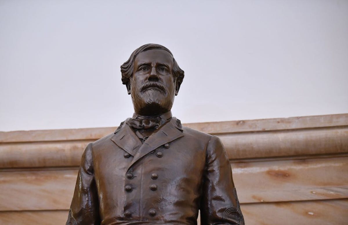 Robert E. Lee Statue Removed From U.S. Capitol At Ralph Northam’s
