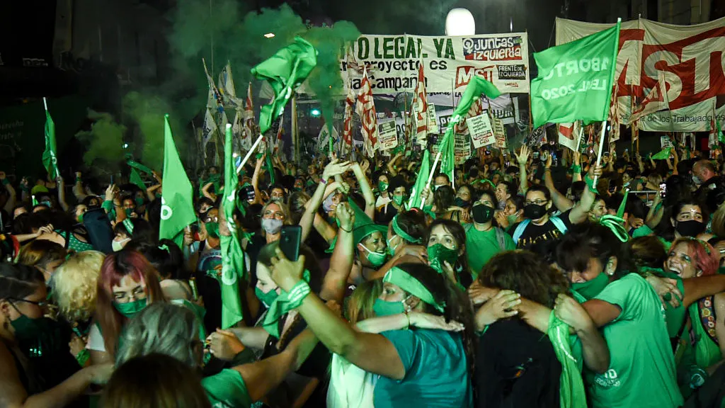 Argentina Passes Pro-Abortion Bill. Massive Celebrations In Streets.