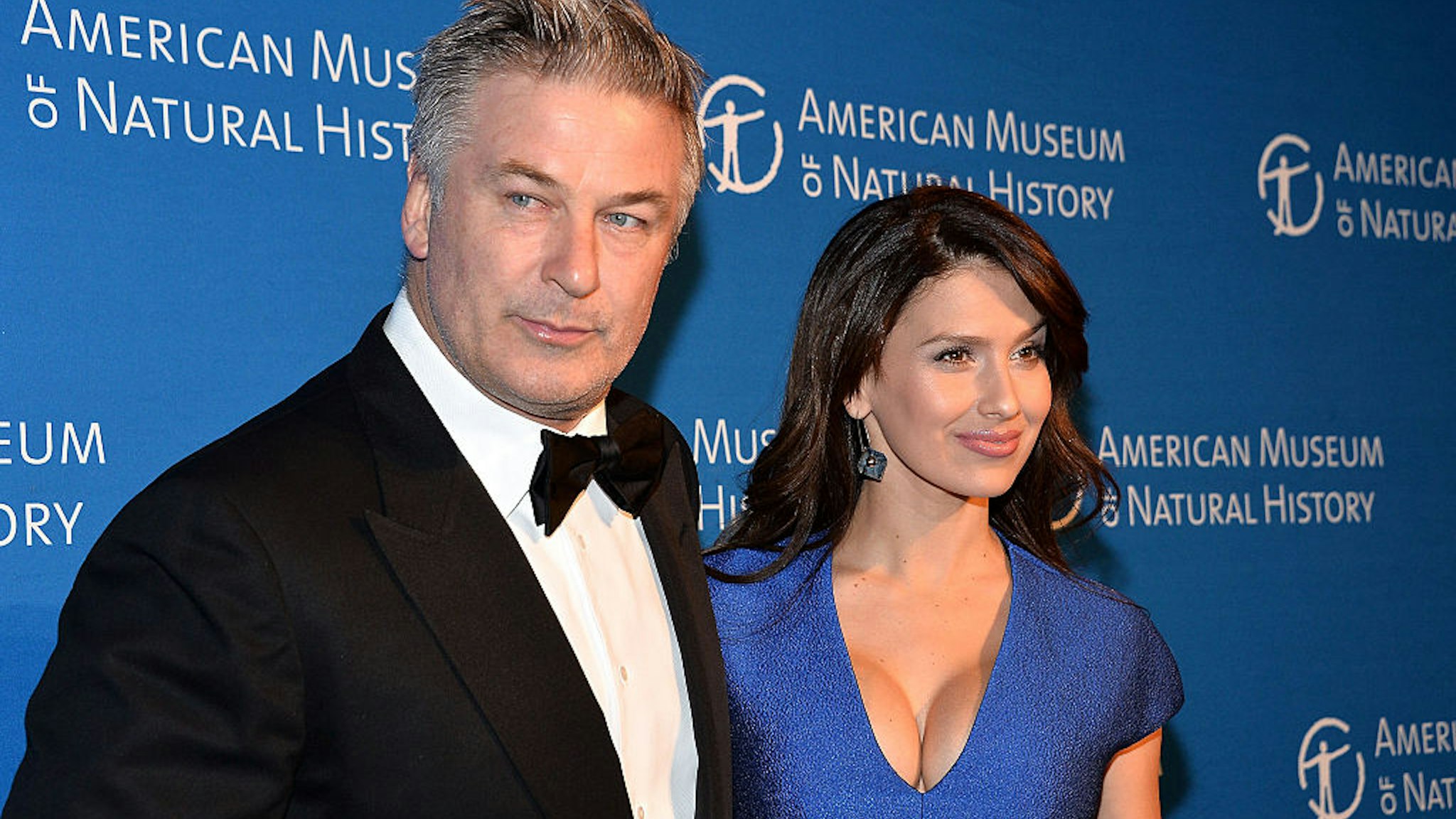 Alec Baldwin (L) and wife Hilaria Baldwin attend the 2016 American Museum of Natural History Museum Gala at the American Museum of Natural History on November 17, 2016 in New York City