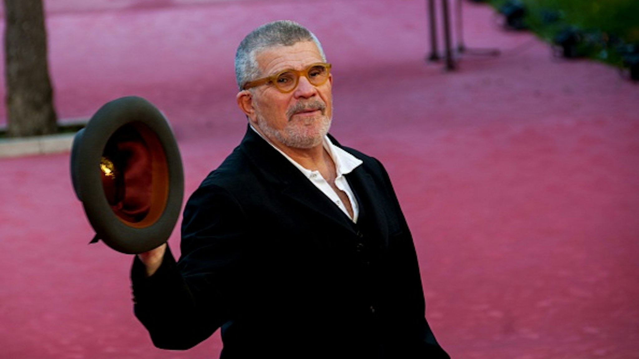 ROME, ITALY - 2016/10/18: David Mamet the Pulitzer Prize winner on the red carpet of the 11th edition of the film festival. David Alan Mamet is an American playwright, essayist, screenwriter, and film director. As a playwright, Mamet has won a Pulitzer Prize.