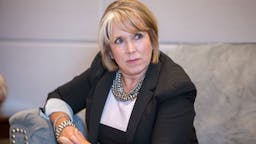 Michelle Lujan Grisham Michelle Lujan Grisham, governor of New Mexico, listens during an interview at her office in Santa Fe, New Mexico, U.S., on Thursday, Aug. 8, 2019. Lujan Grisham is balancing her concern over the catastrophic effects of climate change with the state's extraordinary dependence on oil and gas. Photographer: Steven St John/Bloomberg