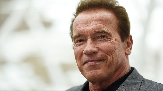 LONDON, ENGLAND - JUNE 17: Arnold Schwarzenegger attends the Fan Footage Event of 'Terminator Genisys' at Vue Westfield on June 17, 2015 in London, England.