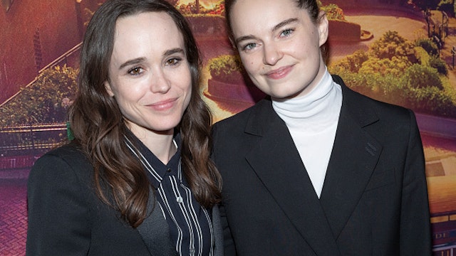 METROGRAPH, NEW YORK, UNITED STATES - 2019/06/04: Ellen Page and Emma Portner attends Tales of the City New York premiere at Metrograph.
