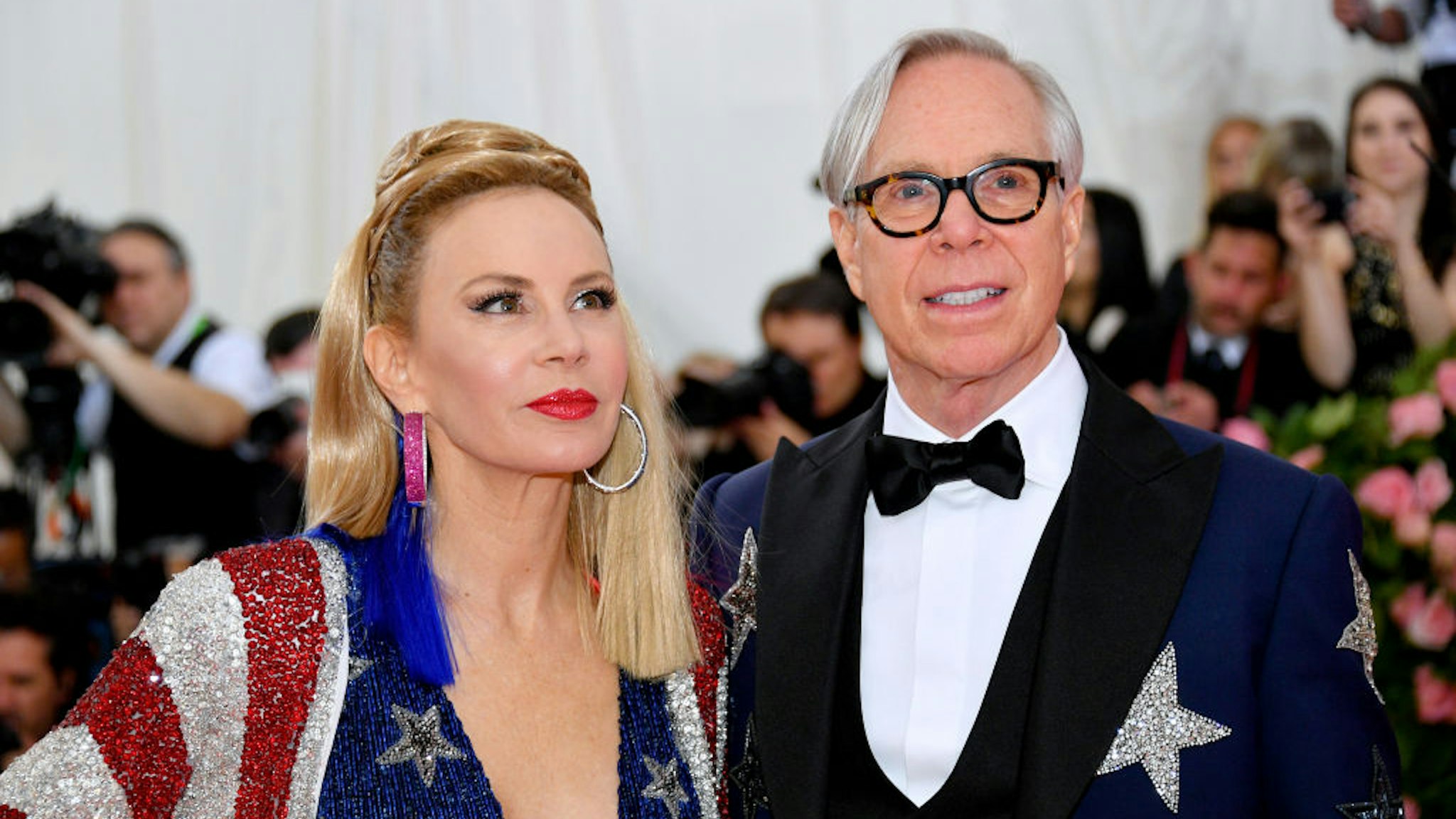 Tommy Hilfiger and Dee Hilfiger attend The 2019 Met Gala Celebrating Camp: Notes on Fashion at Metropolitan Museum of Art on May 06, 2019 in New York City.