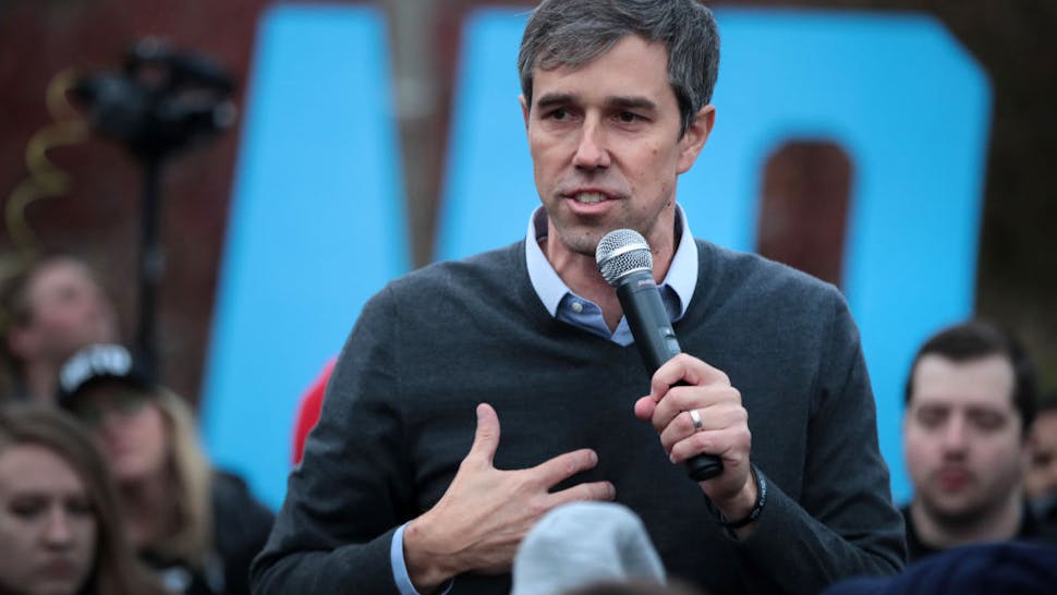 Beto O’Rourke Democratic presidential candidate, former Rep. Beto O'Rourke (D-TX) addresses his supporters after announcing he was dropping out of the presidential race before the start of the Liberty and Justice Celebration being held at the Wells Fargo Arena on November 01, 2019 in Des Moines, Iowa.