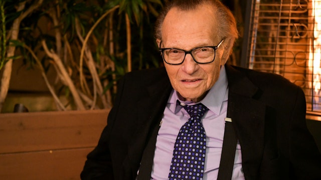 Friars Club And Crescent Hotel Honor Larry King For His 86th Birthday