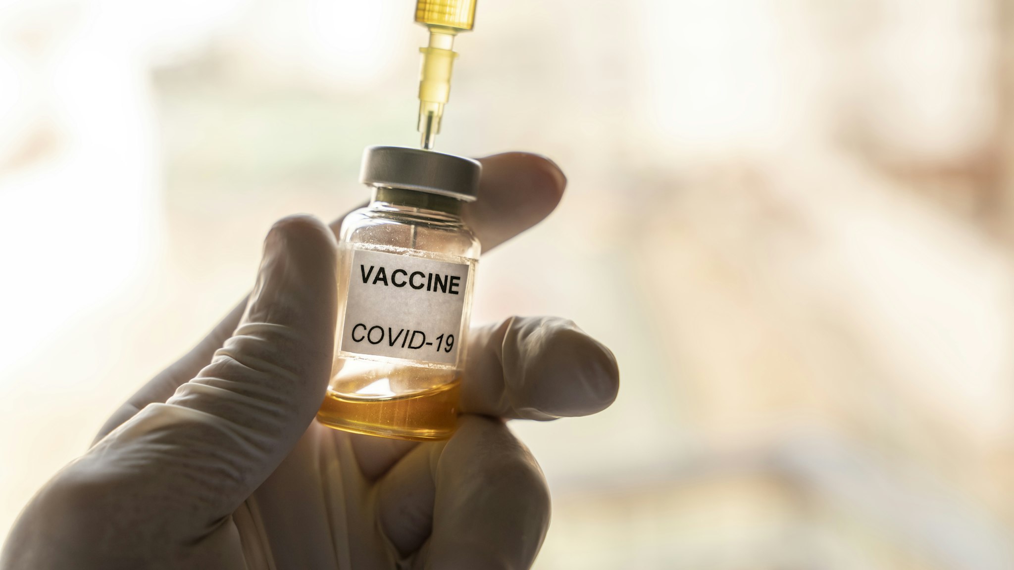 Coronavirus Covid-19 Vaccine - stock photo