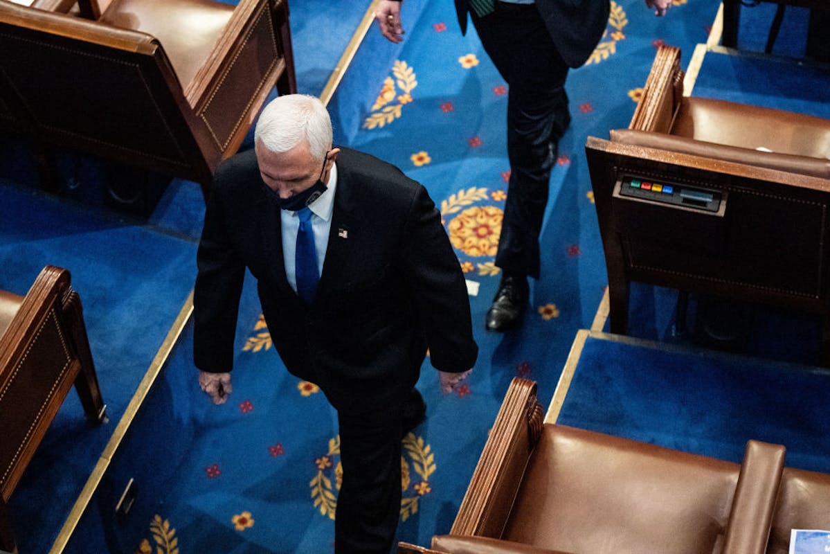 Vice President Pence Gavels Congress Back Into Session, Electoral College Vote Certification Resumes