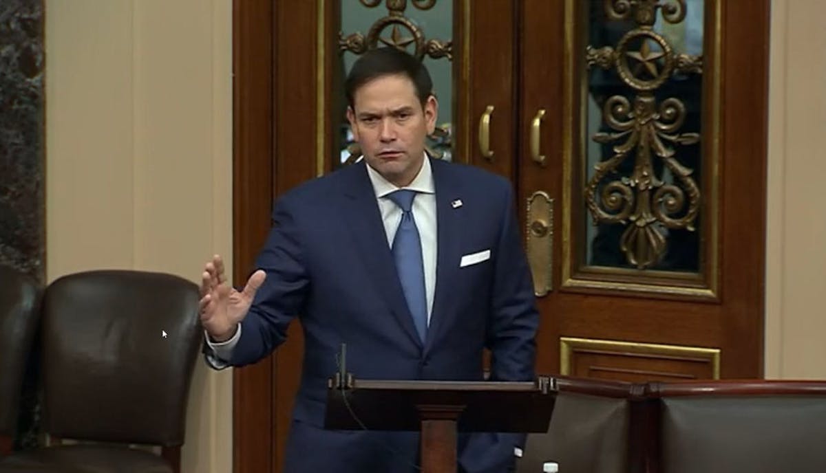 WATCH: Rubio’s Emotional Speech: ‘We Have Forgotten That America Is Not A Government’