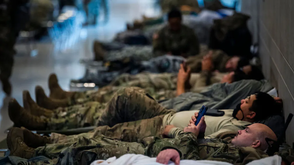 Hundreds Of National Guardsmen Test Positive For Covid, Quarantine After Capitol Duty