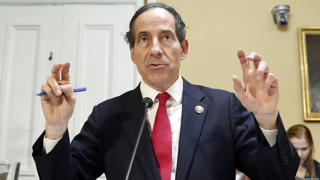 Representative Jamie Raskin, a Democrat from Maryland, speaks during a House Rules Committee markup meeting on Capitol Hill in Washington, D.C., U.S., on Tuesday, Dec. 17, 2019. The House is preparing for an expected vote Wednesday on two articles of impeachment against President Donald Trump.