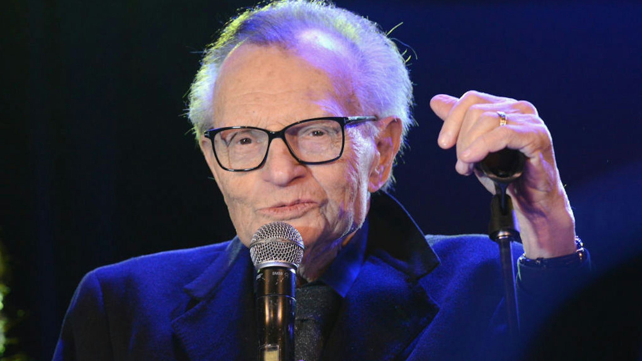 Larry King at 5th Annual The Soiree During GRAMMY Weekend