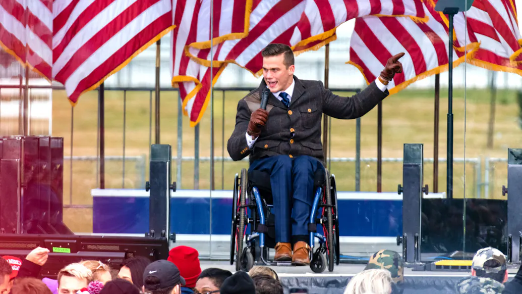 Ex-Military Officer, A Democrat, Calls For ‘Domestic War’ On Those Like Republican In Wheelchair Who Participated In Trump Rally