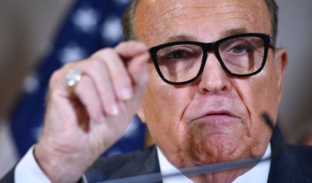 Dominion Sues Rudy Giuliani For $1.3 Billion Over Election Claims