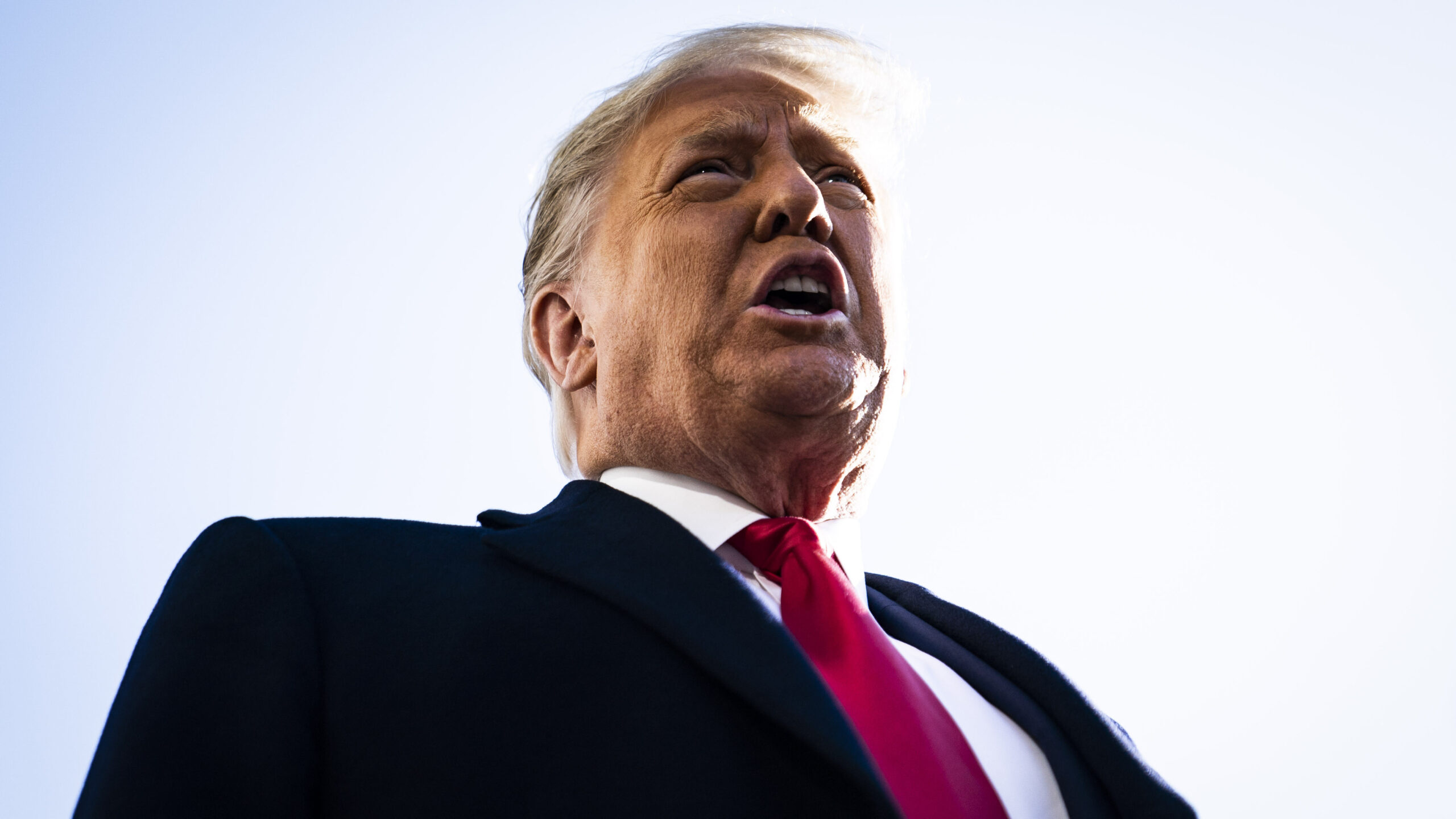 Tổng thống Donald J. Trump vào Thứ Ba, 12 tháng 1, 2021 tại Washington, DC. Jabin Botsford / The Washington Post qua Getty Images