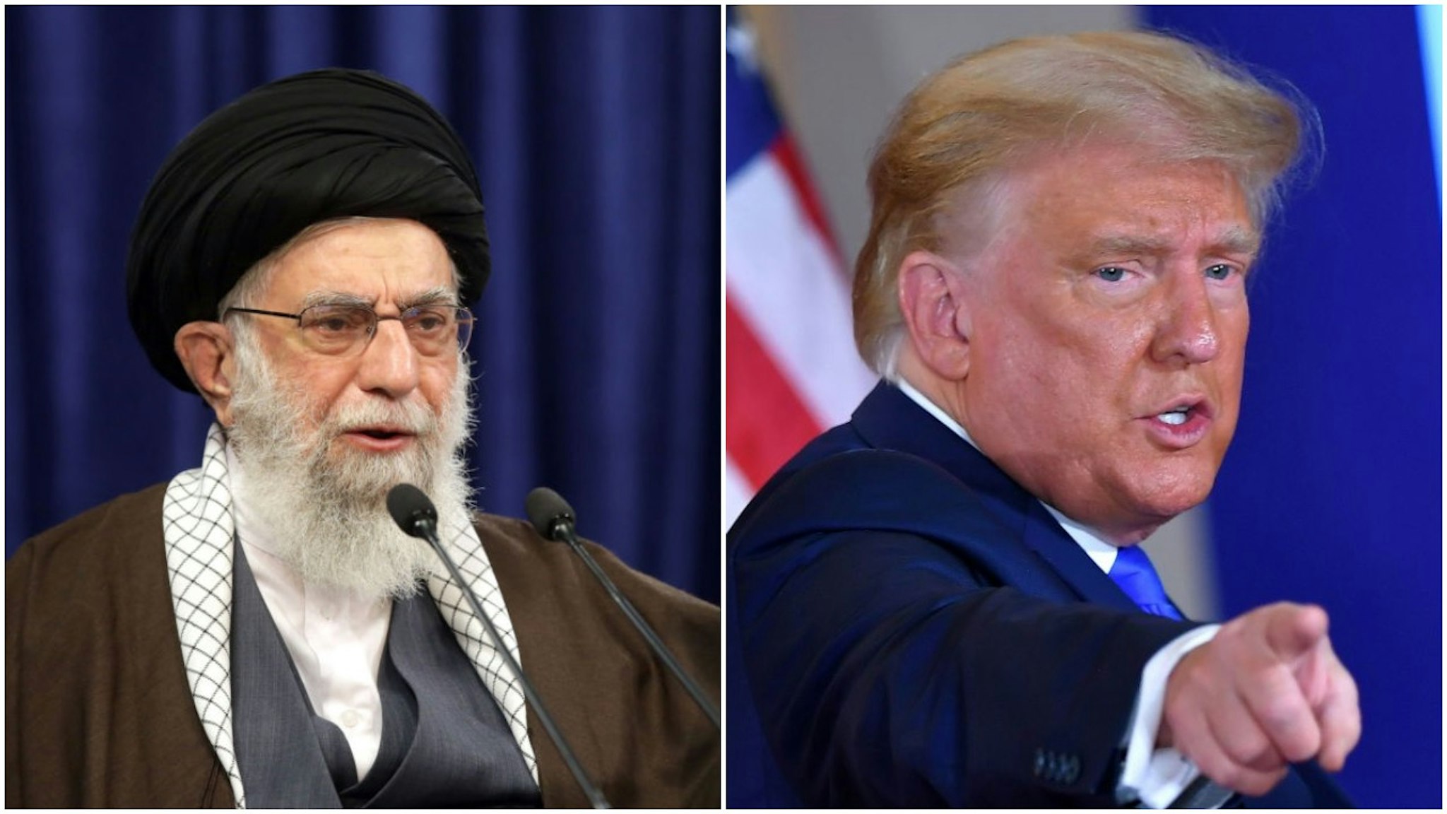 Khameini: Iranian Supreme Leader Press Office / Handout/Anadolu Agency via Getty Images