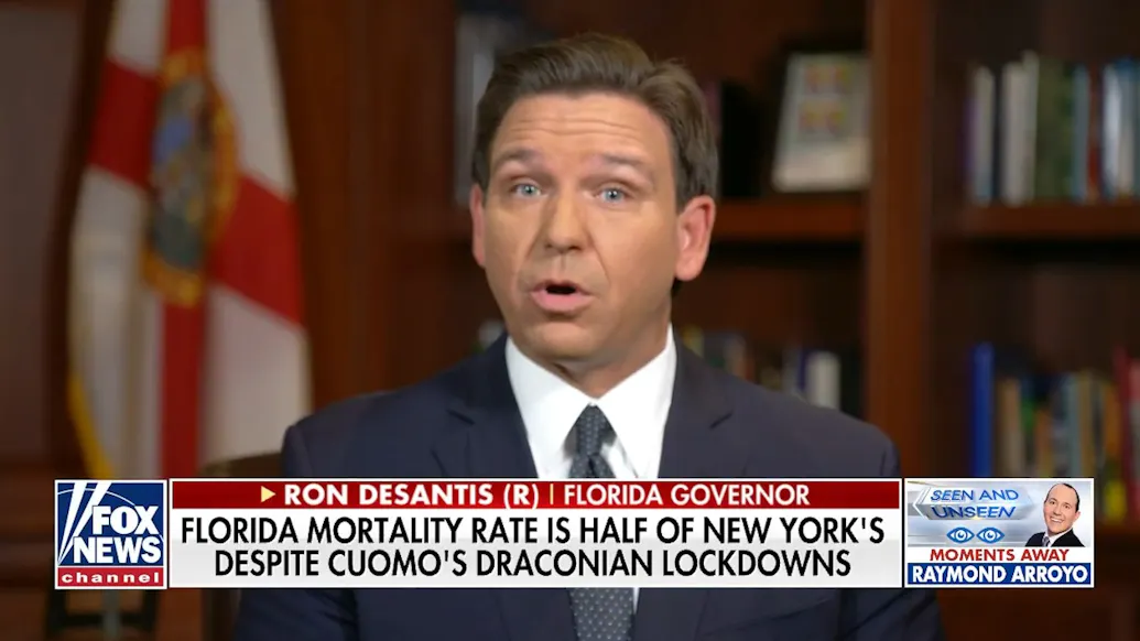 DeSantis Responds To Report Cuomo Under Investigation Over Nursing Homes: Florida Did It Right