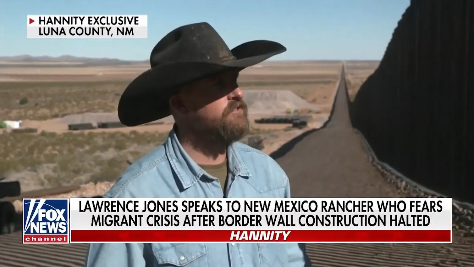 Rancher: Biden Stopping Border Wall To Hurt Trump ‘Legacy,’ Only ‘Hurting’ Us