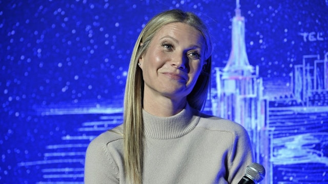 NEW YORK, NEW YORK - FEBRUARY 03: Gwyneth Paltrow hosts a panel discussion at the JVP International Cyber Center grand opening on February 03, 2020 in New York City. (Photo by Gary Gershoff/Getty Images)