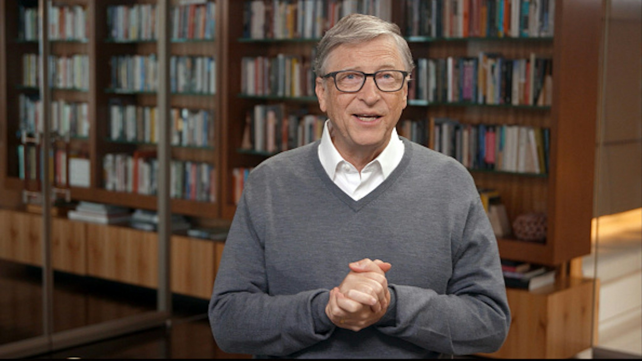 UNSPECIFIED - JUNE 24: In this screengrab, Bill Gates speaks during All In WA: A Concert For COVID-19 Relief on June 24, 2020 in Washington. (