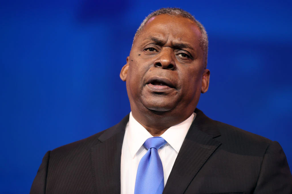 U.S. Army (retired) General Lloyd Austin speaks after being formally nominated to be Secretary of the Department of Defense by U.S. President-elect Joe Biden at the Queen Theatre on December 09, 2020 in Wilmington, Delaware.