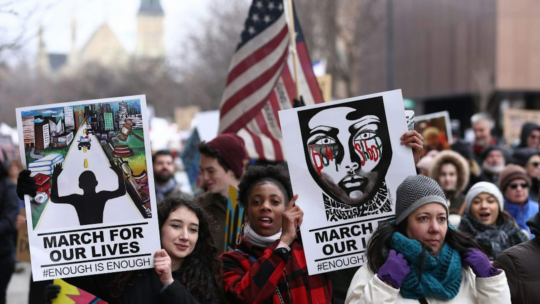 "March For Our Lives" Protest in Chicago