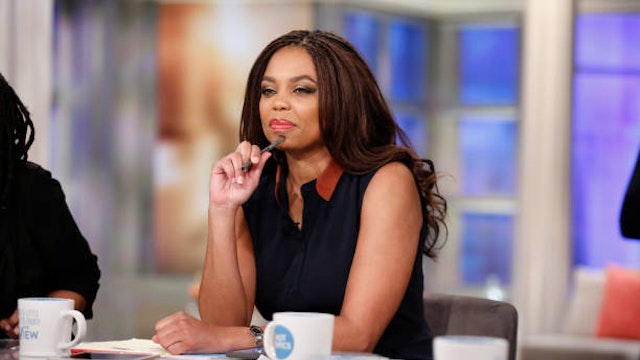THE VIEW - Jemele Hill is the guest co-host today, Wednesday, 2/21/18 on Walt Disney Television via Getty Images's "The View." "The View" airs Monday-Friday (11:00 am-12:00 pm, ET) on the Walt Disney Television via Getty Images Television Network.