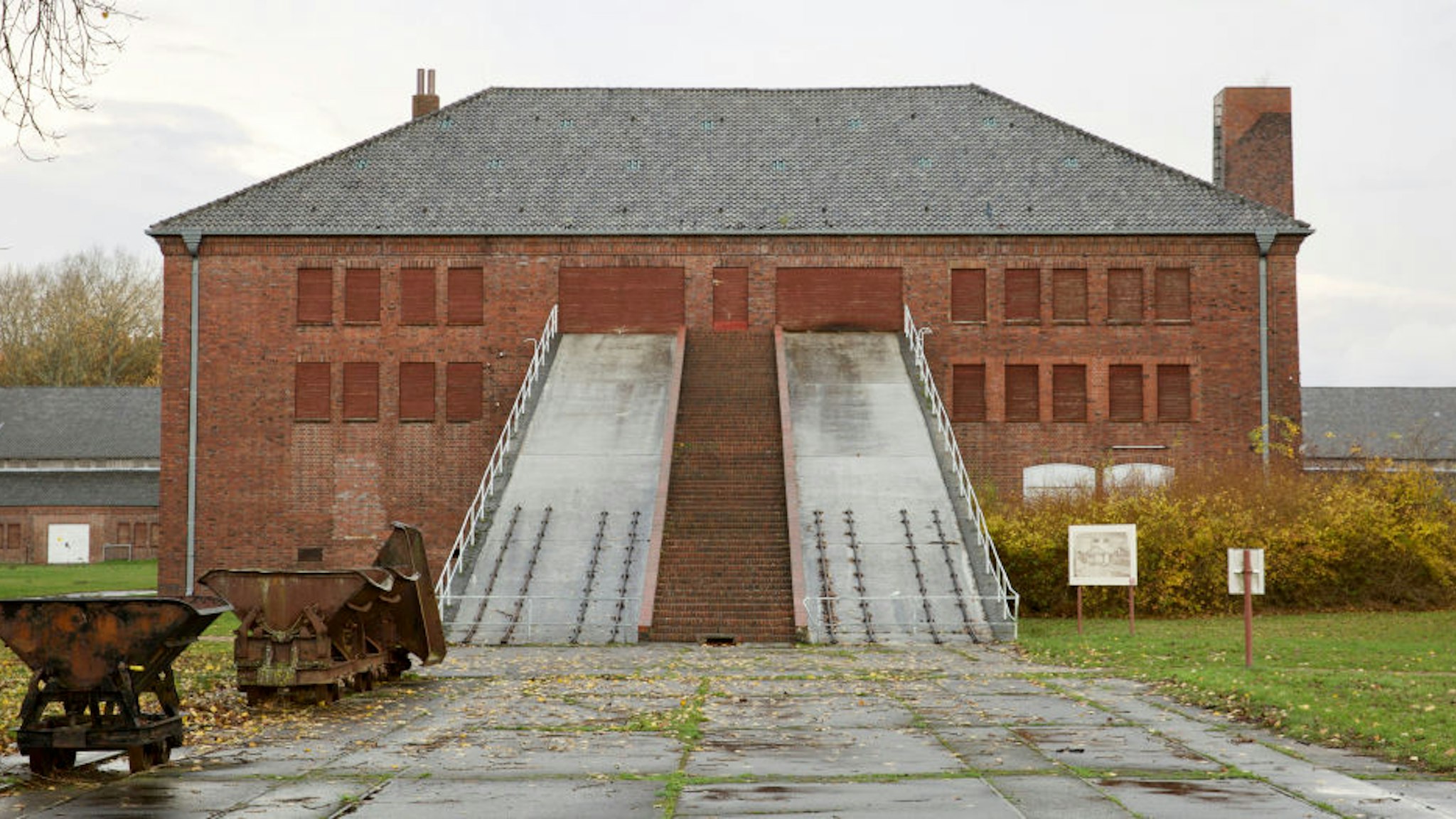 Neuengamme Concentration Camp. The brick factory. Neuengamme, Hamburg, 13 November 2018.