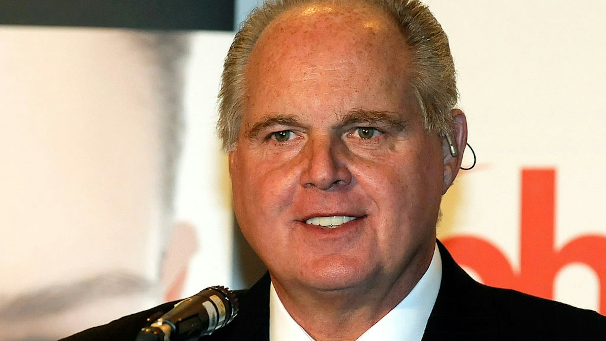 Radio talk show host and conservative commentator Rush Limbaugh, one of the judges for the 2010 Miss America Pageant, speaks during a news conference for judges at the Planet Hollywood Resort &amp; Casino January 27, 2010 in Las Vegas, Nevada. The pageant will be held at the resort on January 30, 2010.