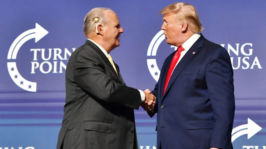In First Network Interview Since Leaving WH, Trump Honors Late Rush Limbaugh