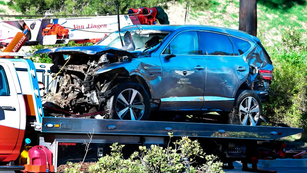 Tiger Woods ‘Awake, Responsive, And Recovering’ Following SUV Roll-Over Crash