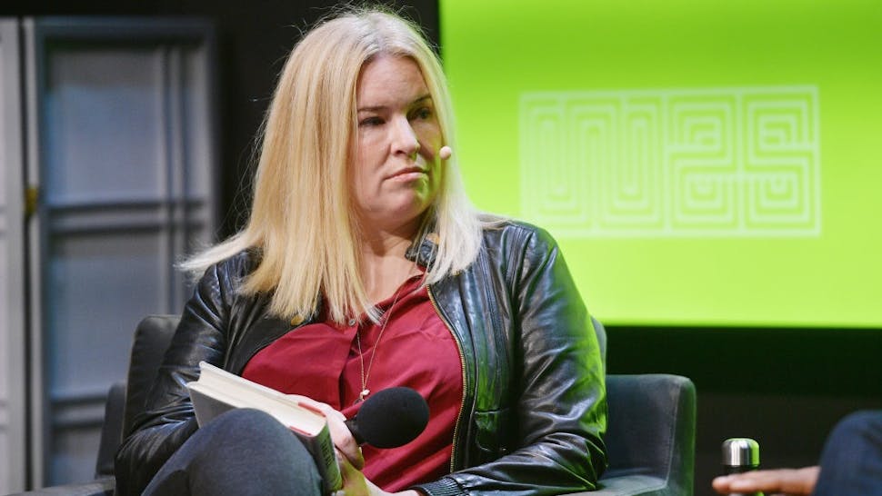 Virginia Heffernan SAN FRANCISCO, CA - OCTOBER 14: Virginia Heffernan speaks at WIRED25 Festival: WIRED Celebrates 25th Anniversary Day 2 on October 14, 2018 in San Francisco, California.
