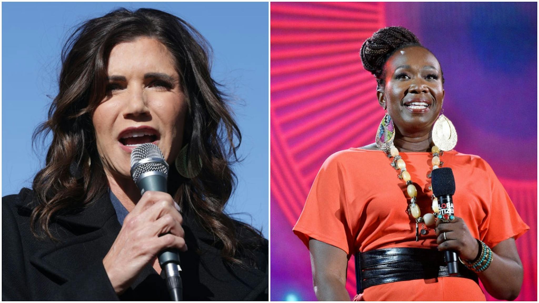 Kristi Noem and Joy Reid Kristi Noem and Joy Reid