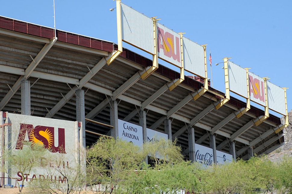 Sun Devils Stadium Arizona State University Tempe