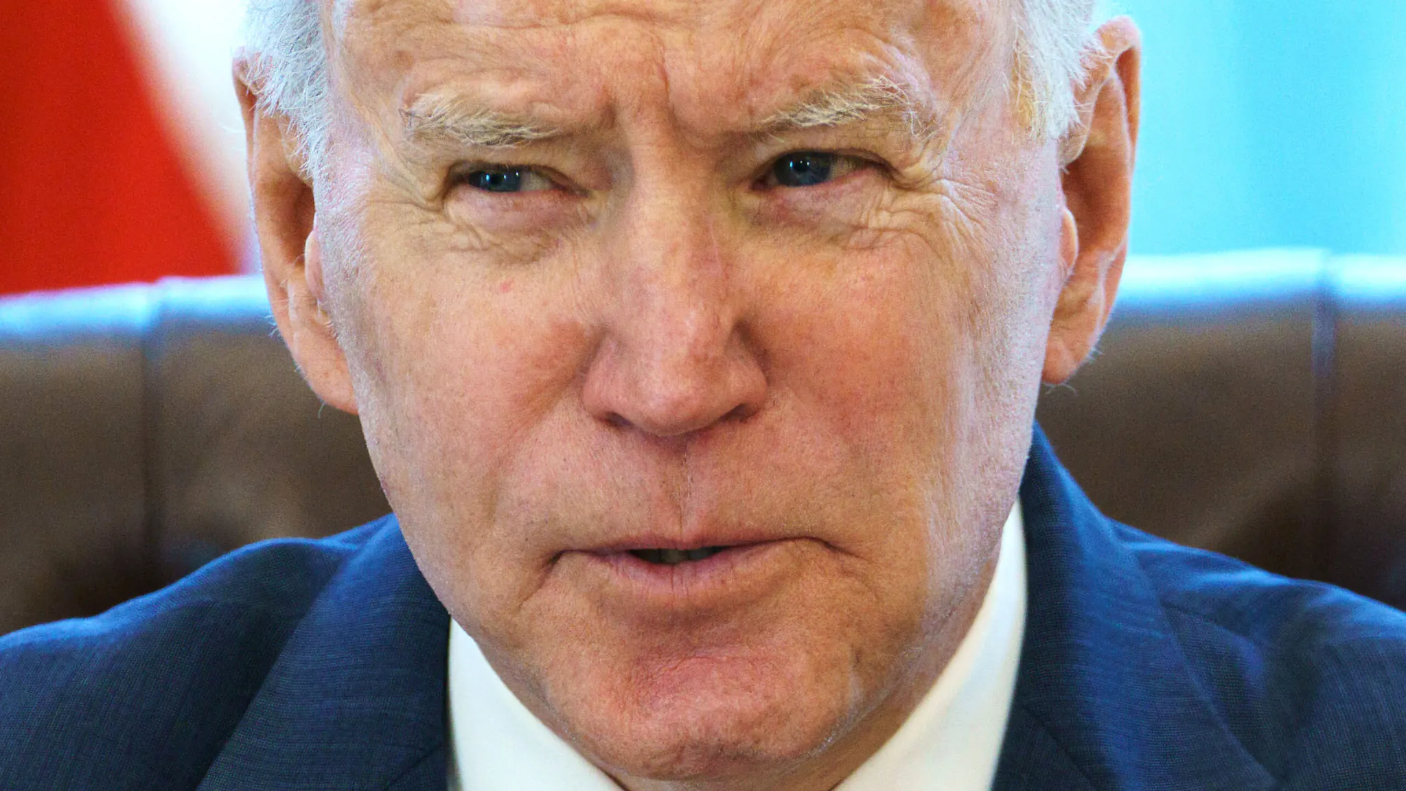 US-POLITICS-BIDEN-HEALTH-VIRUS-AID US President Joe Biden speaks before he signs the American Rescue Plan on March 11, 2021, in the Oval Office of the White House in Washington, DC. - Biden signed the $1.9 trillion economic stimulus bill and will give a national address urging "hope" on the first anniversary of the start of the coronavirus pandemic.