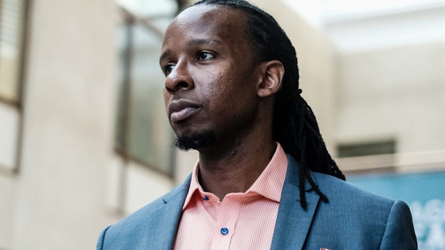 WASHINGTON, US - SEPTEMBER 26: American University professor Dr. Ibram X. Kendi, stands for a portrait at the School of International Service following a panel discussion on his new book How to Be an Antiracist in Washington, DC. Kendis discussion spoke on strategies to identify and overcome racism on September 26, 2019 in Washington, DC.