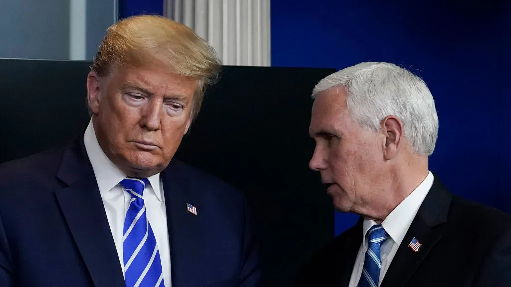 Report: Trump Advisers Say Dump Pence For 2024 Run; Trump Camp Denies